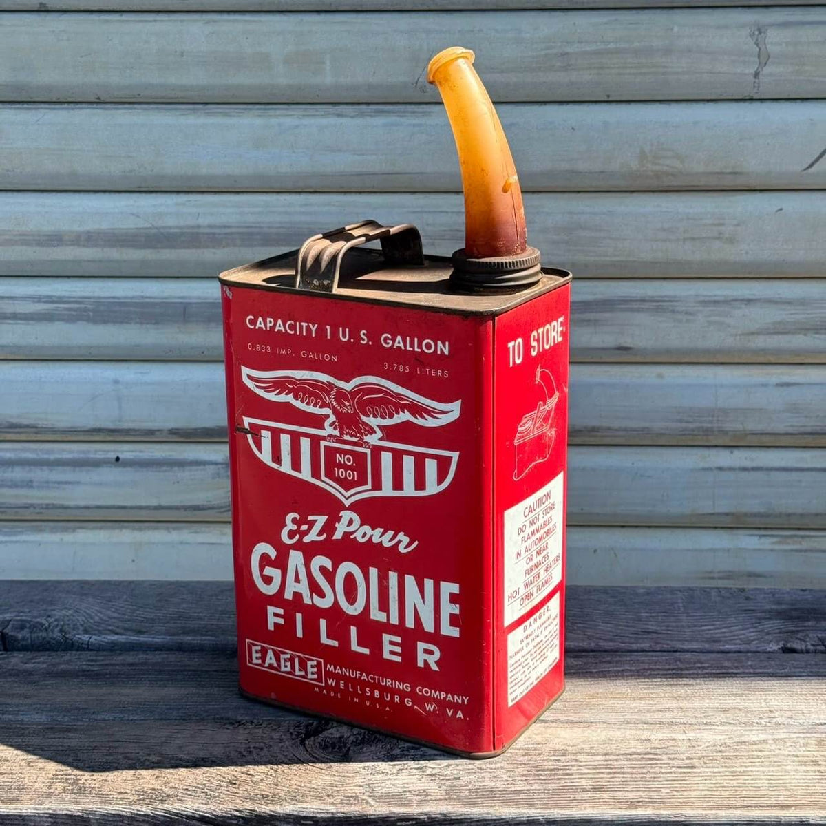 【1960年代】ビンテージ ガレージ アメリカン雑貨 店舗什器 EAGLE イーグル ガソリン缶 #2736