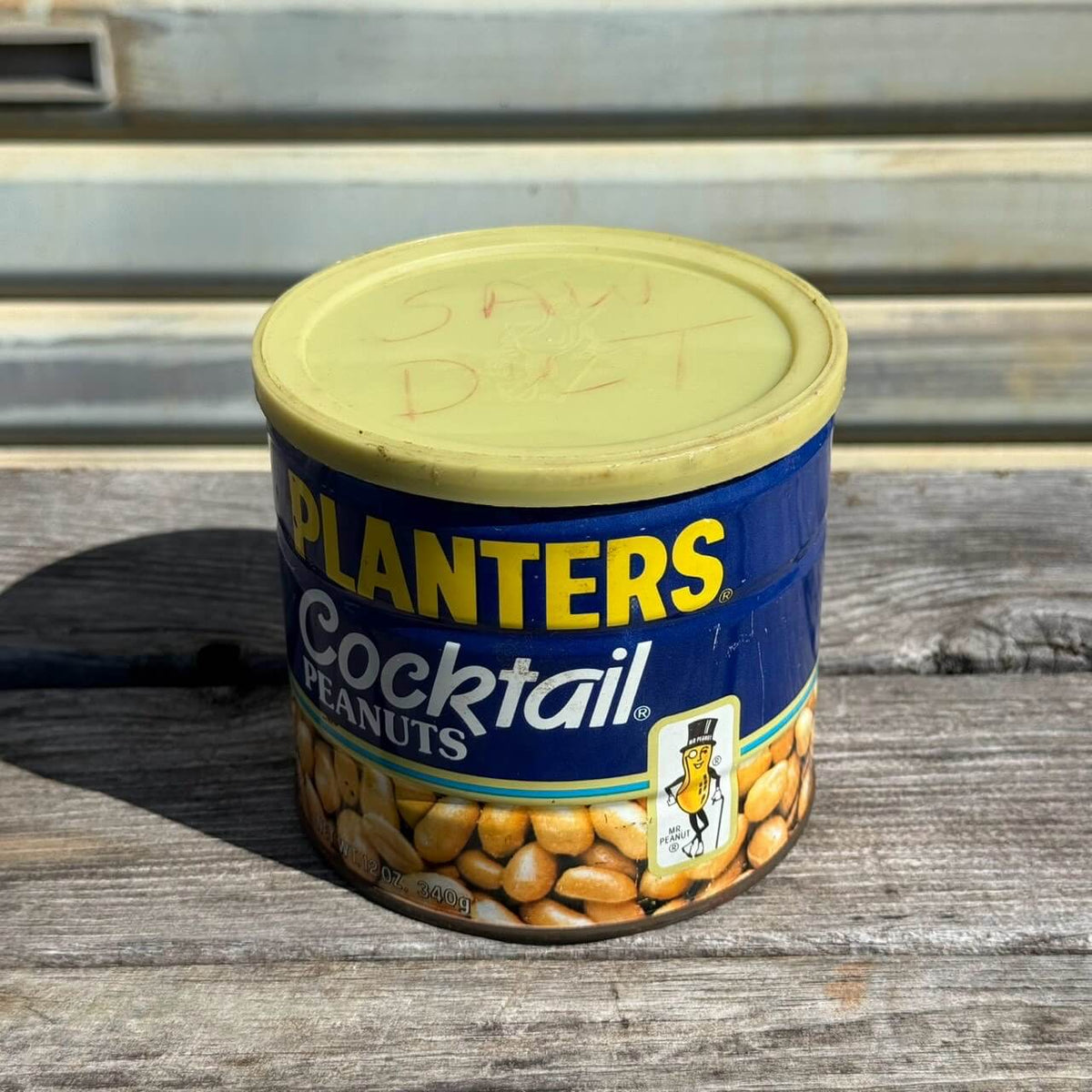 【ビンテージ】缶 アメリカン雑貨 店舗什器 PLANTERS プランターズ ミスターピーナッツ #2668-1