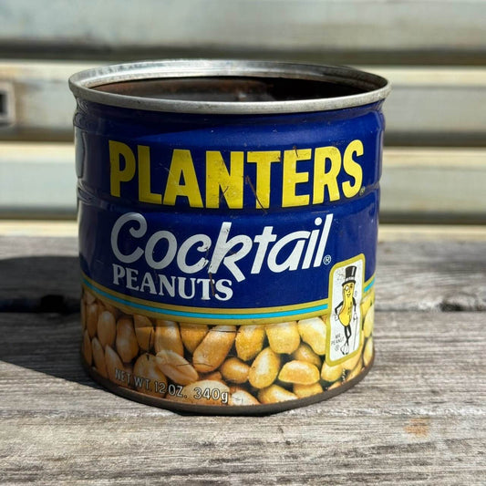 【ビンテージ】缶 アメリカン雑貨 店舗什器 PLANTERS プランターズ ミスターピーナッツ #2668-3