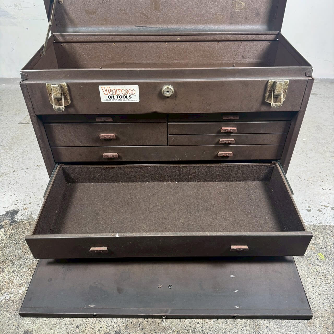 #2305【1970年代】ビンテージ ツールボックス KENNEDY 工具箱 アメリカ