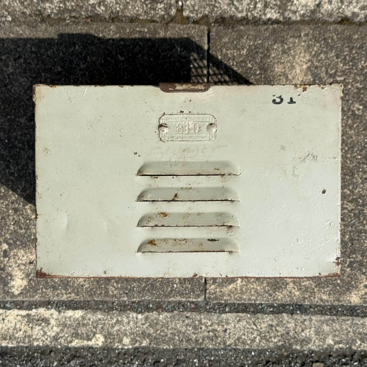 【1940-50年代】ビンテージ ガレージ アメリカン雑貨 店舗什器 メタル ロッカーバスケット 21ドロワー #2741