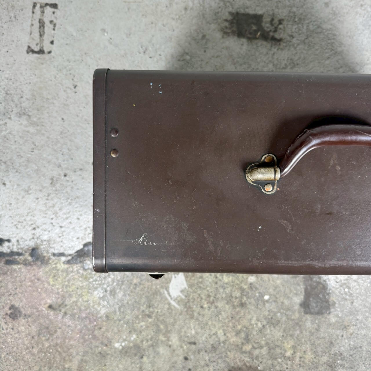 #2305【1970年代】ビンテージ ツールボックス KENNEDY 工具箱 アメリカ