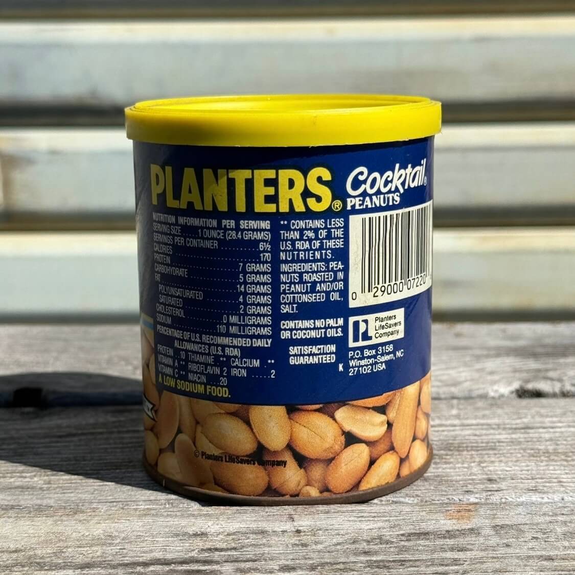 缶 アメリカン雑貨 店舗什器 PLANTERS プランターズ ミスターピーナッツ #2669