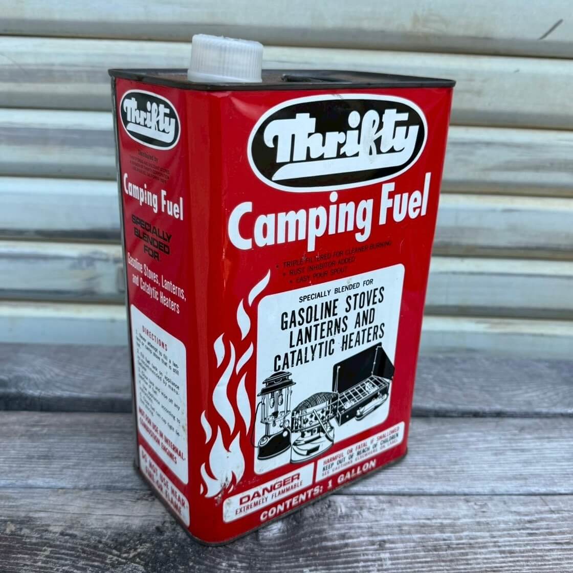 【1960-70年代】ビンテージ ガソリン缶 アメリカン雑貨 店舗什器 キャンプ オイル缶 #2471