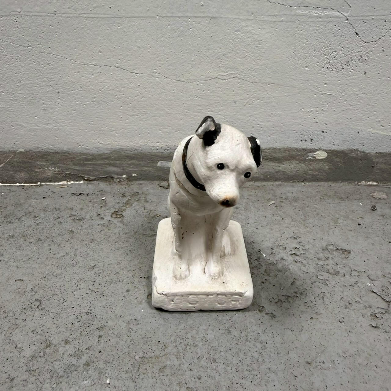 ビンテージ RCA Victor ビクター犬 ニッパー フィギュア ミニオブジェ アメリカ #2393