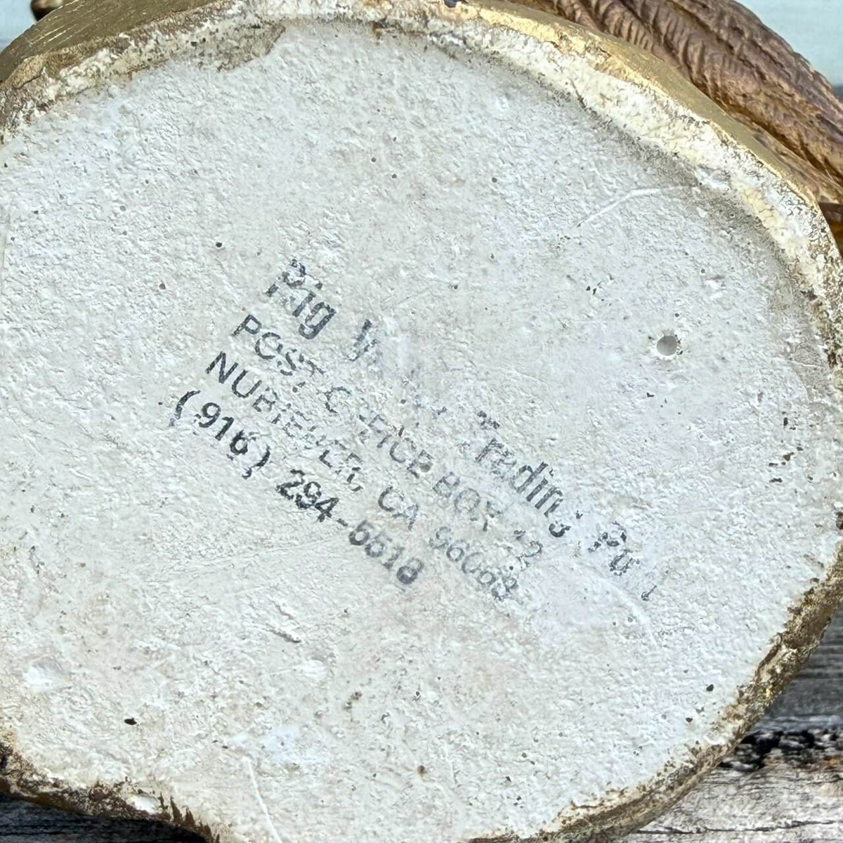 【1970-80年代】ビンテージ オブジェ アメリカン雑貨 店舗什器 イーグル 壁掛け ゴールド #2727