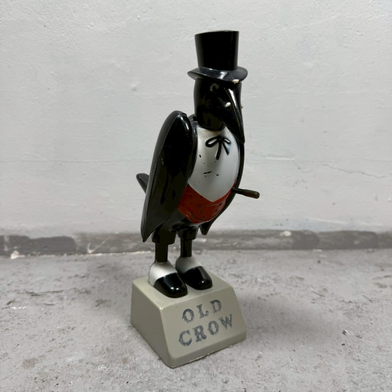 #2312【1960-70年代】ビンテージ OLD CROW フィギュア / オブジェ アメリカ