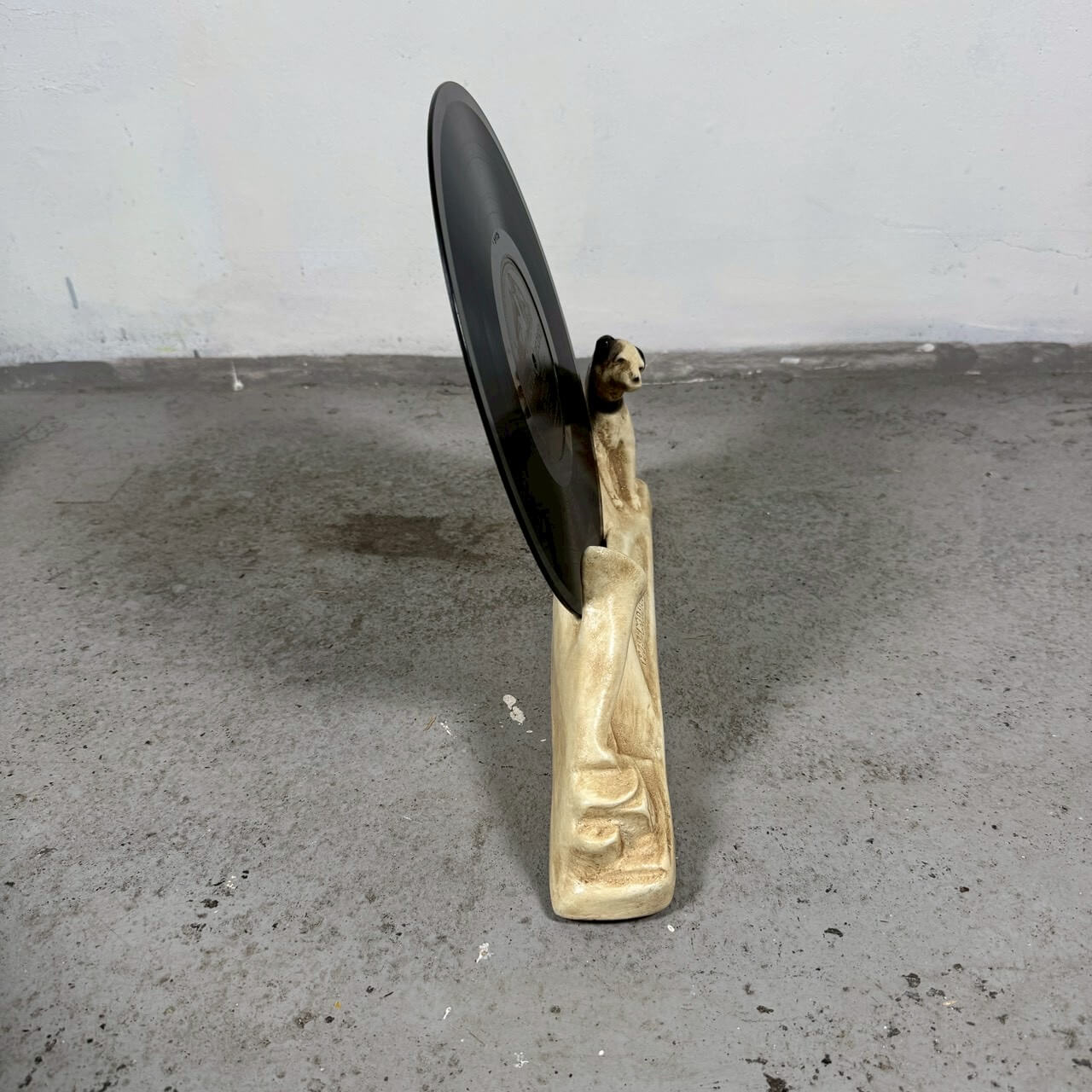 #2343【1970年代】ビンテージ Nipper “His Master’s Voice” レコードスタンド / ディスプレイオブジェ アメリカ