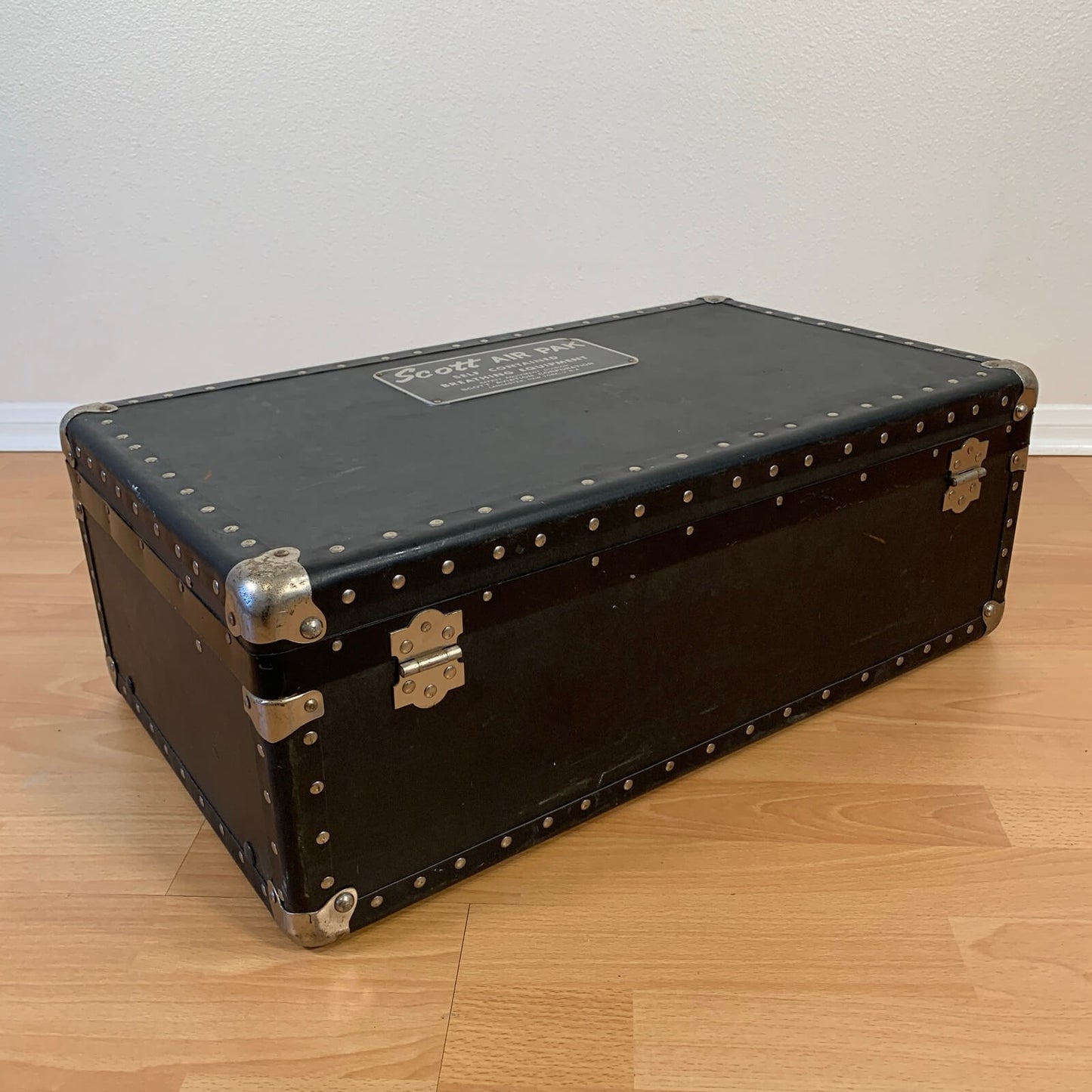 #53-A SCOTT AIR PAK アメリカ ビンテージ ハードケース 収納ケース