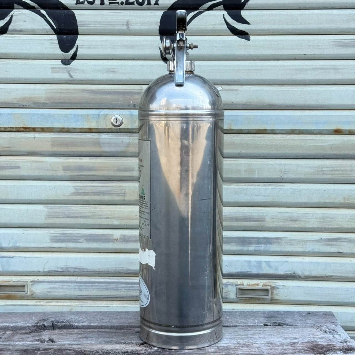 【1980年代】ビンテージ 消火器 アメリカン雑貨 店舗什器 #2663