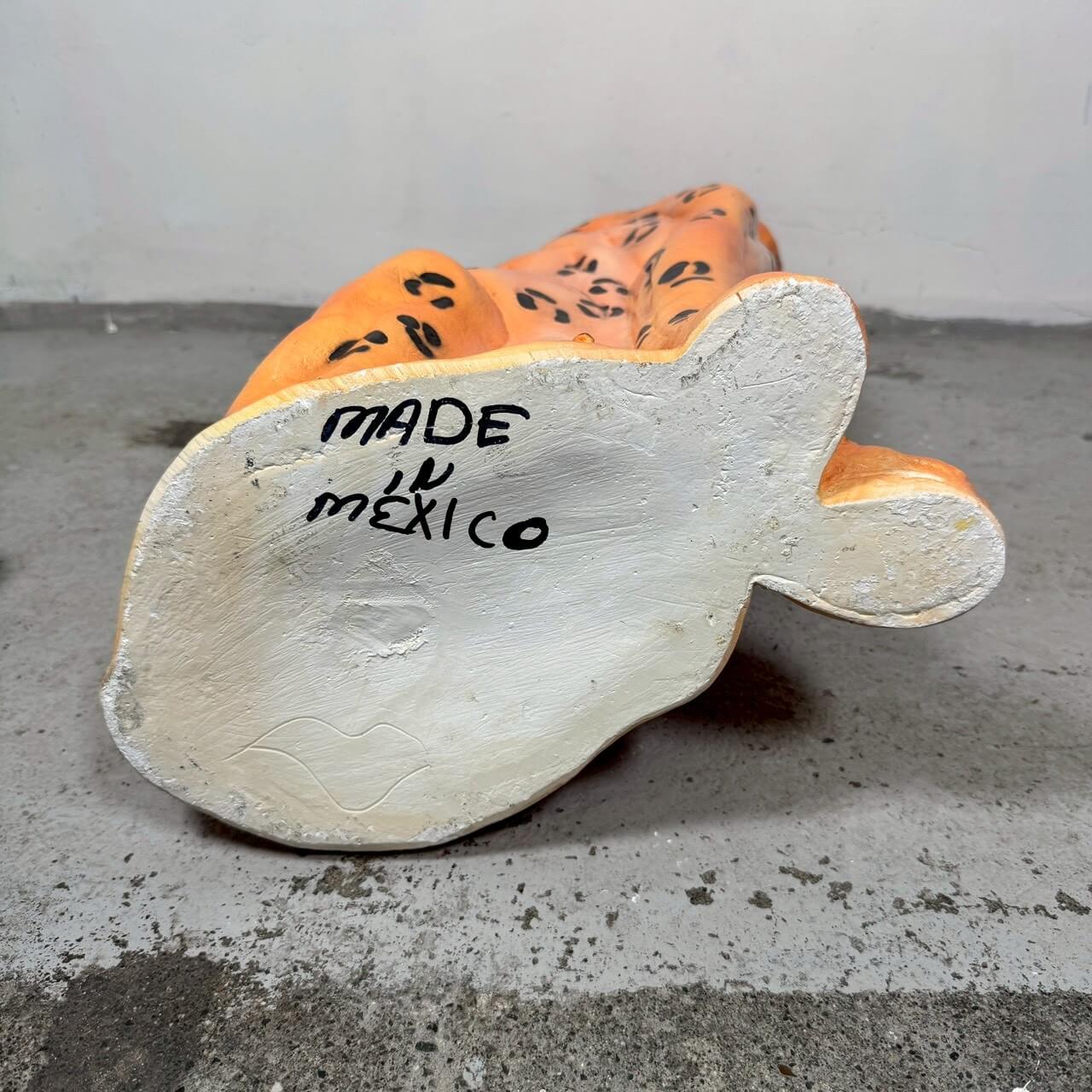 #2389【2000年代】Leopard／ヒョウ オブジェ メキシコ製