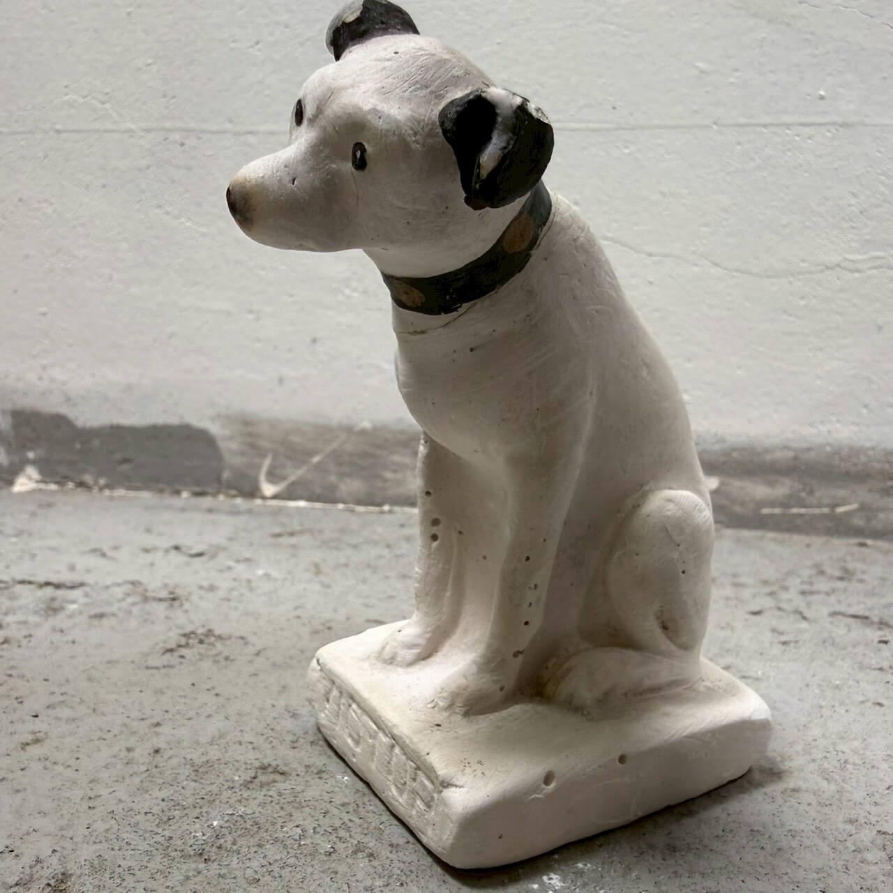 ビンテージ RCA Victor ビクター犬 ニッパー フィギュア ミニオブジェ アメリカ #2393