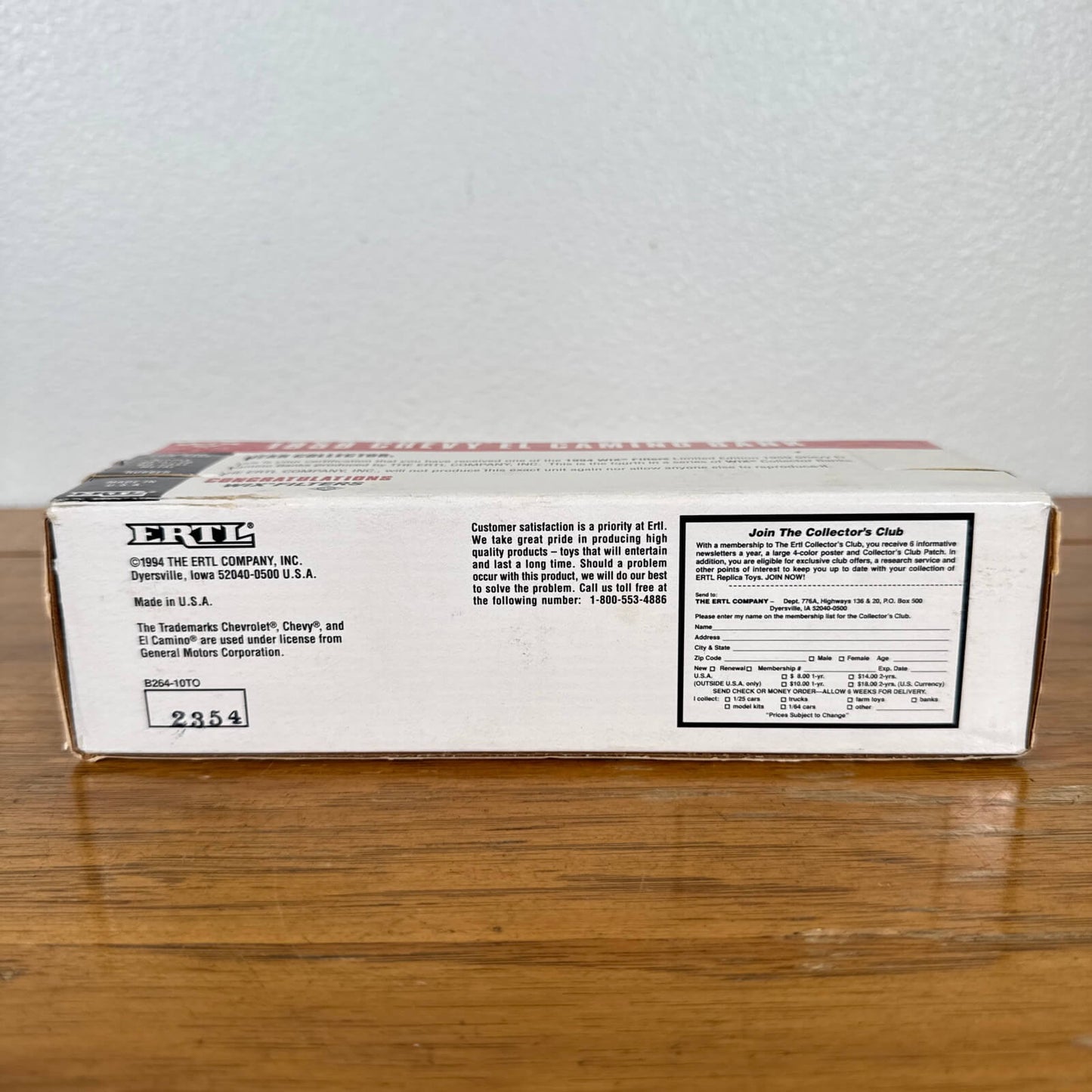 #1704【1994年】ビンテージ シボレー・エルカミーノ 貯金箱