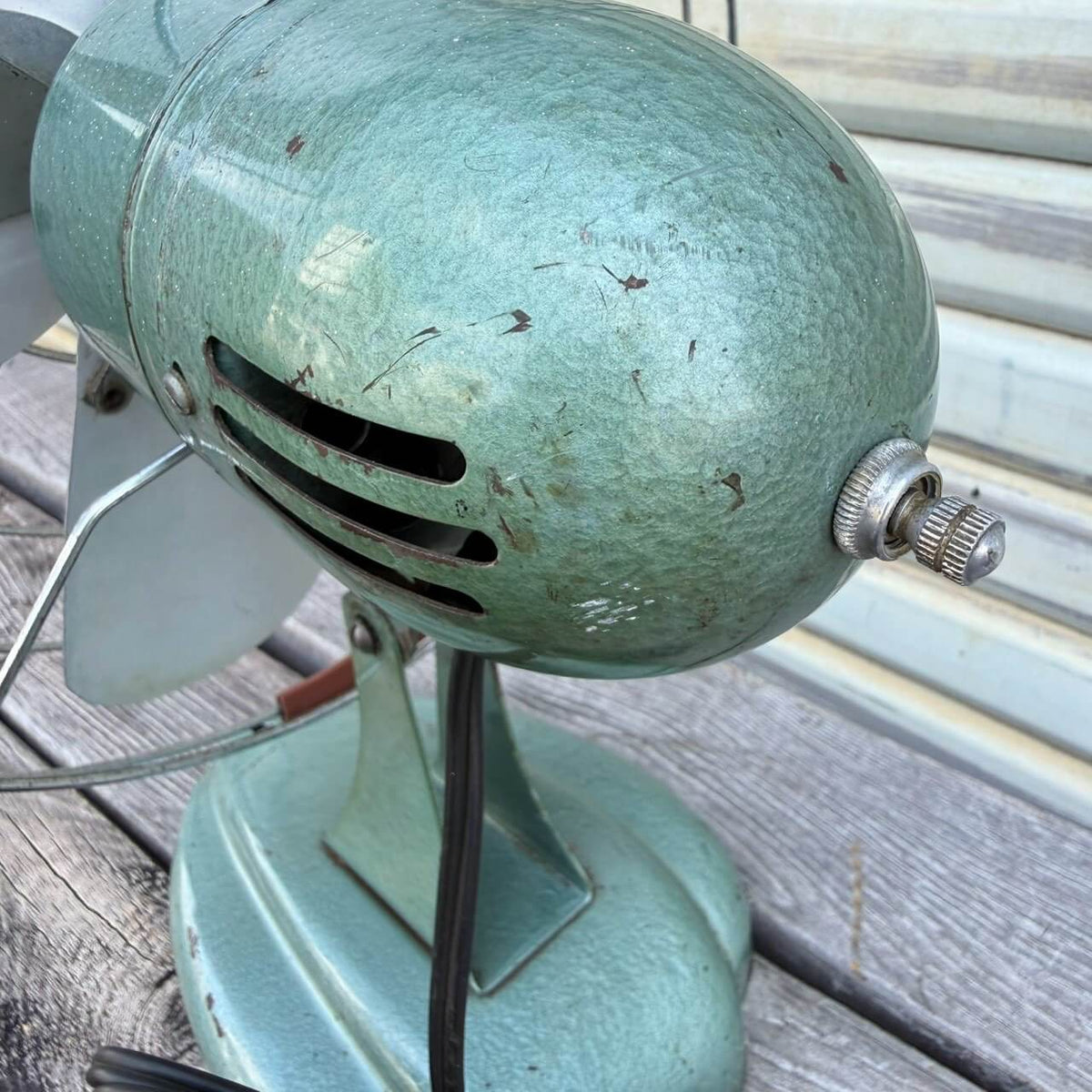 【1950-60年代】ビンテージ ZERO メタル デスクファン アメリカ製 扇風機 インダストリアル アメリカン雑貨 #2796