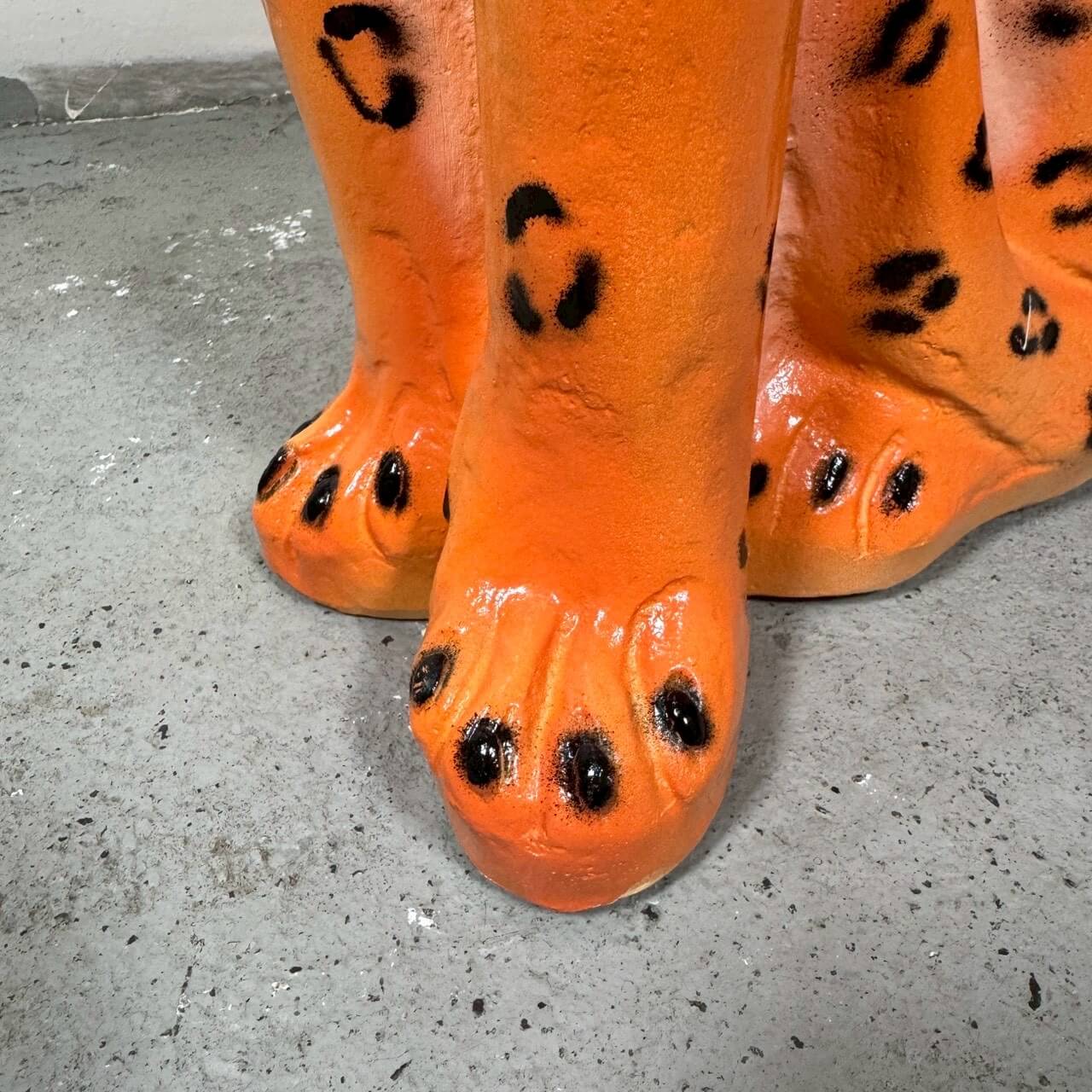 #2389【2000年代】Leopard／ヒョウ オブジェ メキシコ製