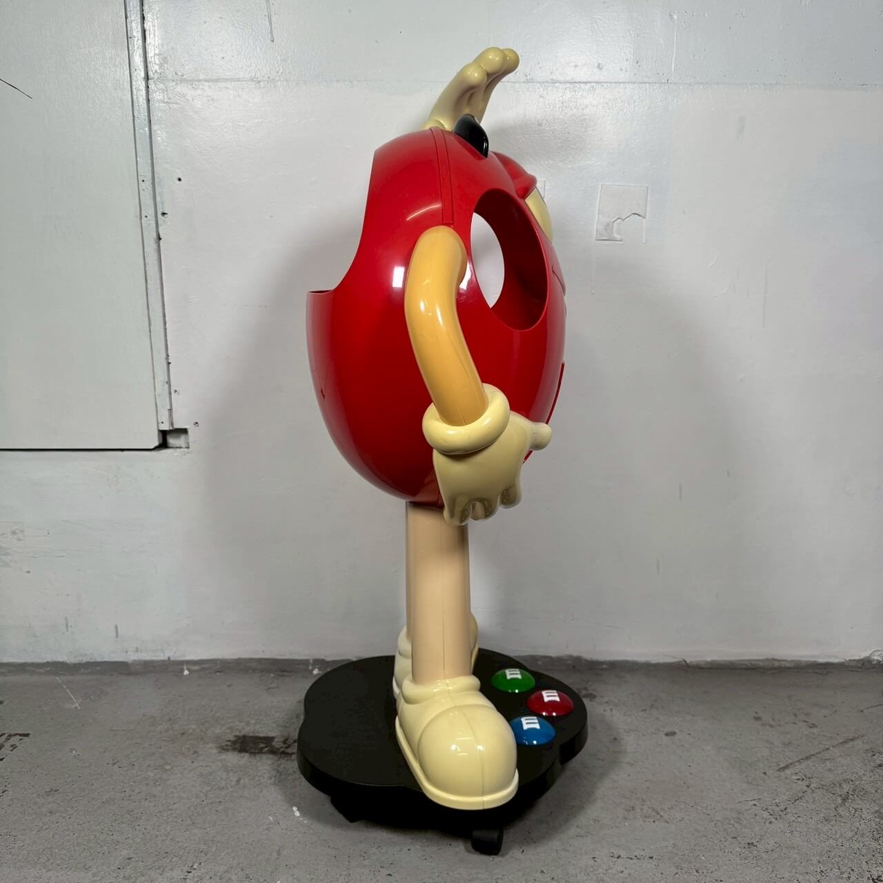 【2000年代】M&M's レッド 大型 ディスプレイスタンド アメリカン雑貨 フィギュア 置物 #2426