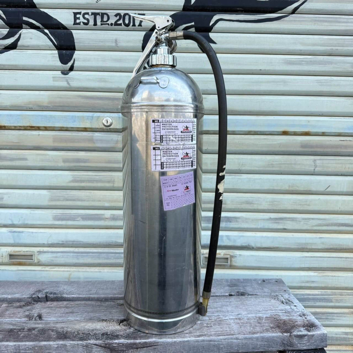 【1980年代】ビンテージ 消火器 アメリカン雑貨 店舗什器 #2663