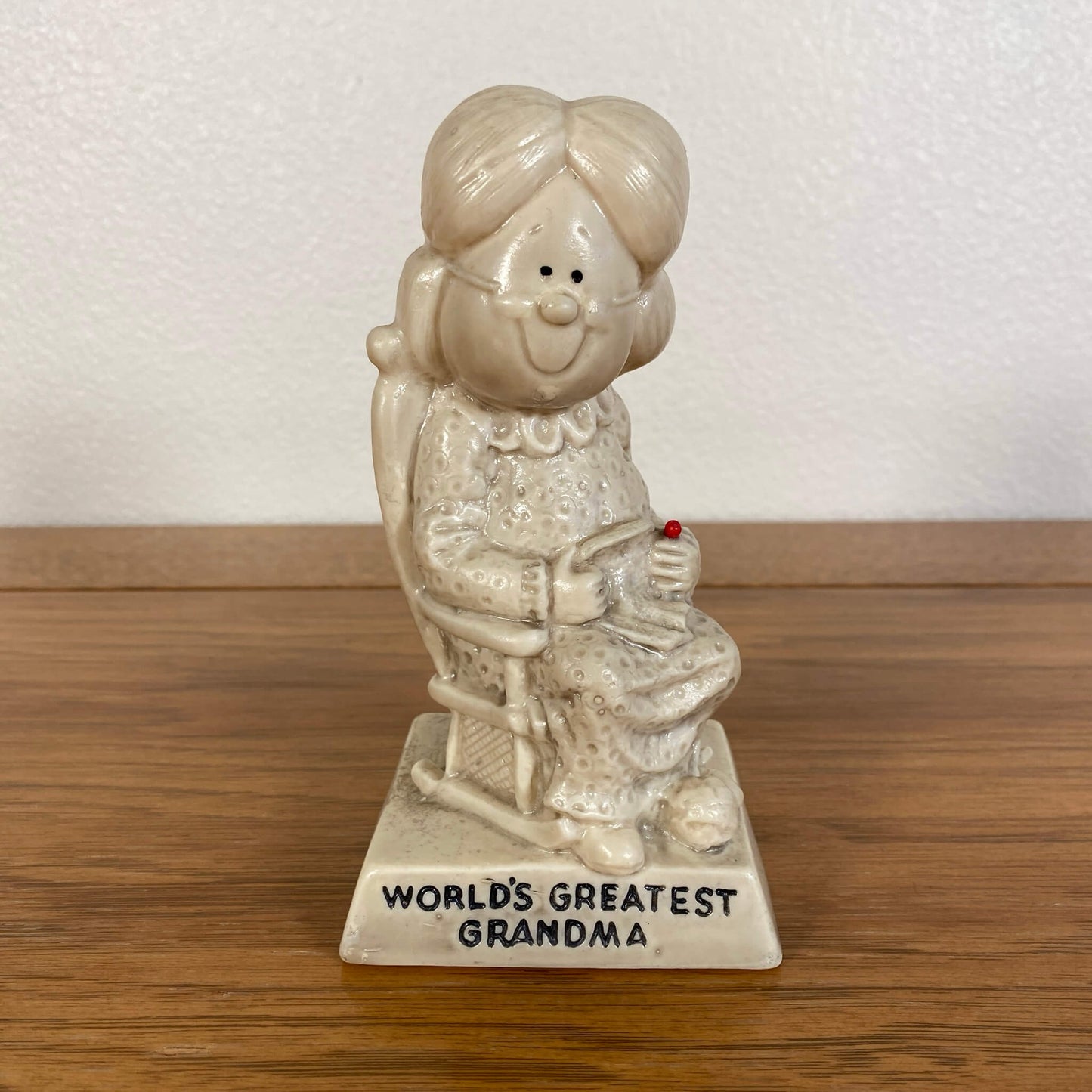 #485 【1970年代】ビンテージ R.&W. BERRIES社製 メッセージドール / フィギュア インテリア アメリカ