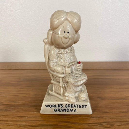 #485 【1970年代】ビンテージ R.&W. BERRIES社製 メッセージドール / フィギュア インテリア アメリカ