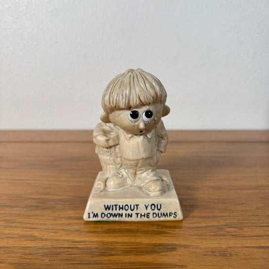 #1995【1969年】ビンテージ R.&W. BERRIES社製 メッセージドール / フィギュア アメリカ