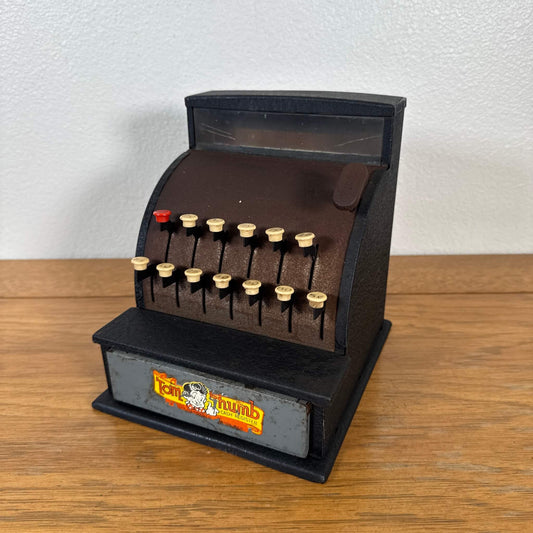 #1706【1950-60年代】ビンテージ トイキャッシュレジスター おもちゃ アメリカ