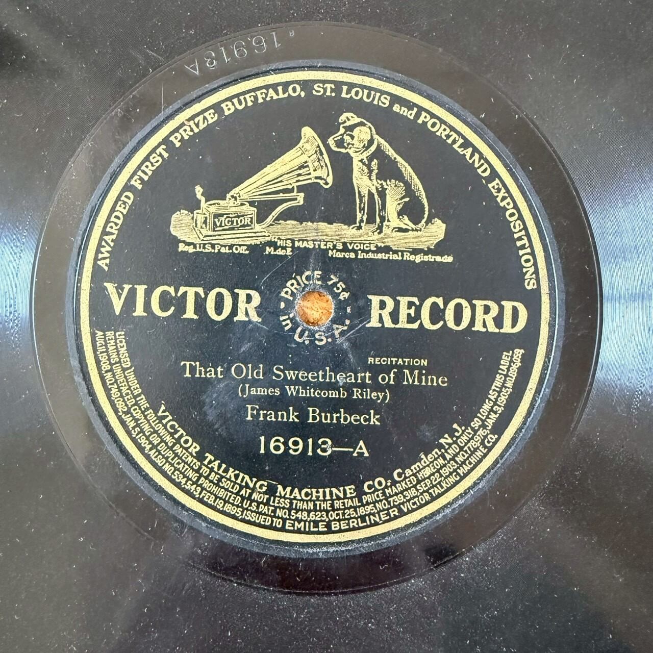 【1970年代】ビンテージ ニッパー レコードスタンド アメリカン雑貨 店舗什器 オブジェ #2344