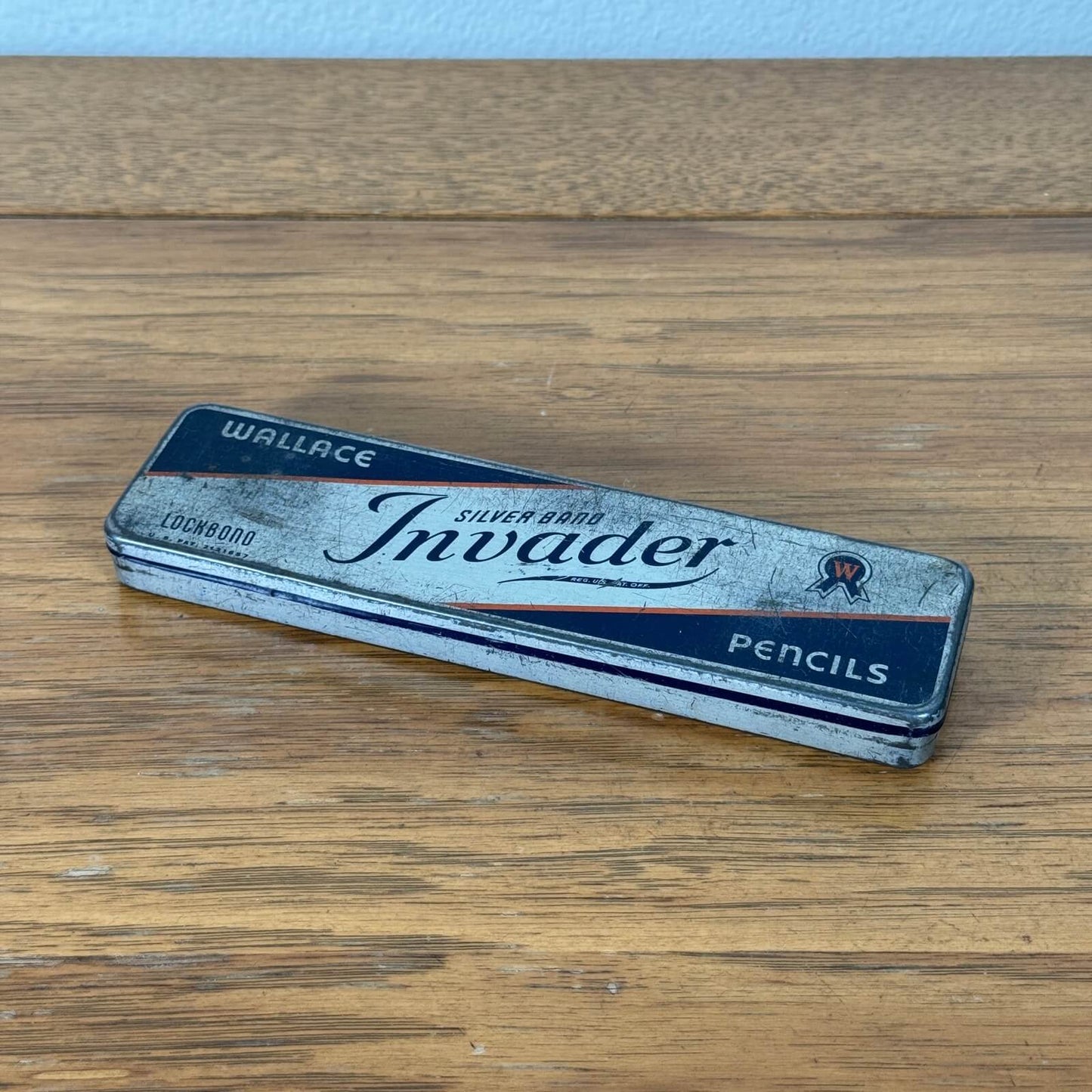 #2051【1950年代】ビンテージ Wallace “Invader” ペンケース / 筆箱 文房具 アメリカ