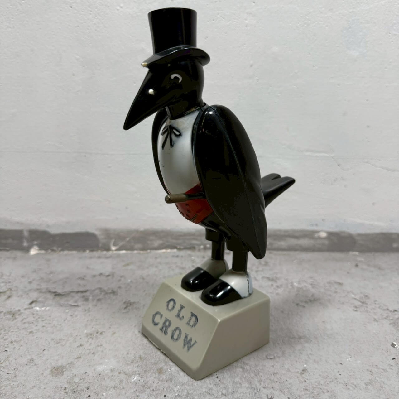 #2312【1960-70年代】ビンテージ OLD CROW フィギュア / オブジェ アメリカ