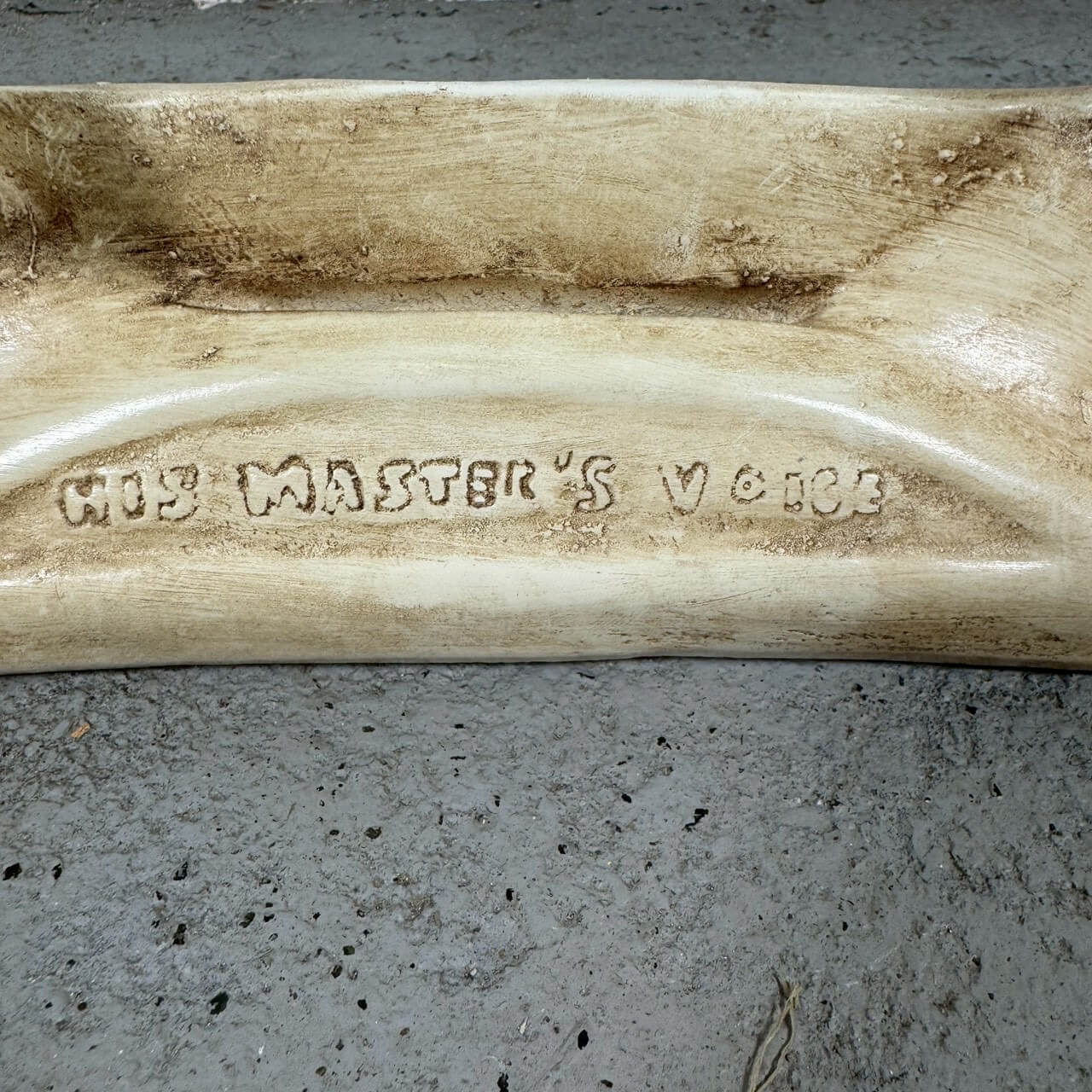 #2343【1970年代】ビンテージ Nipper “His Master’s Voice” レコードスタンド / ディスプレイオブジェ アメリカ