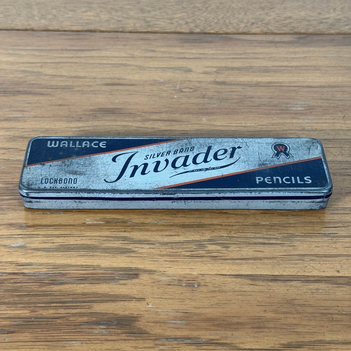 #2051【1950年代】ビンテージ Wallace “Invader” ペンケース / 筆箱 文房具 アメリカ