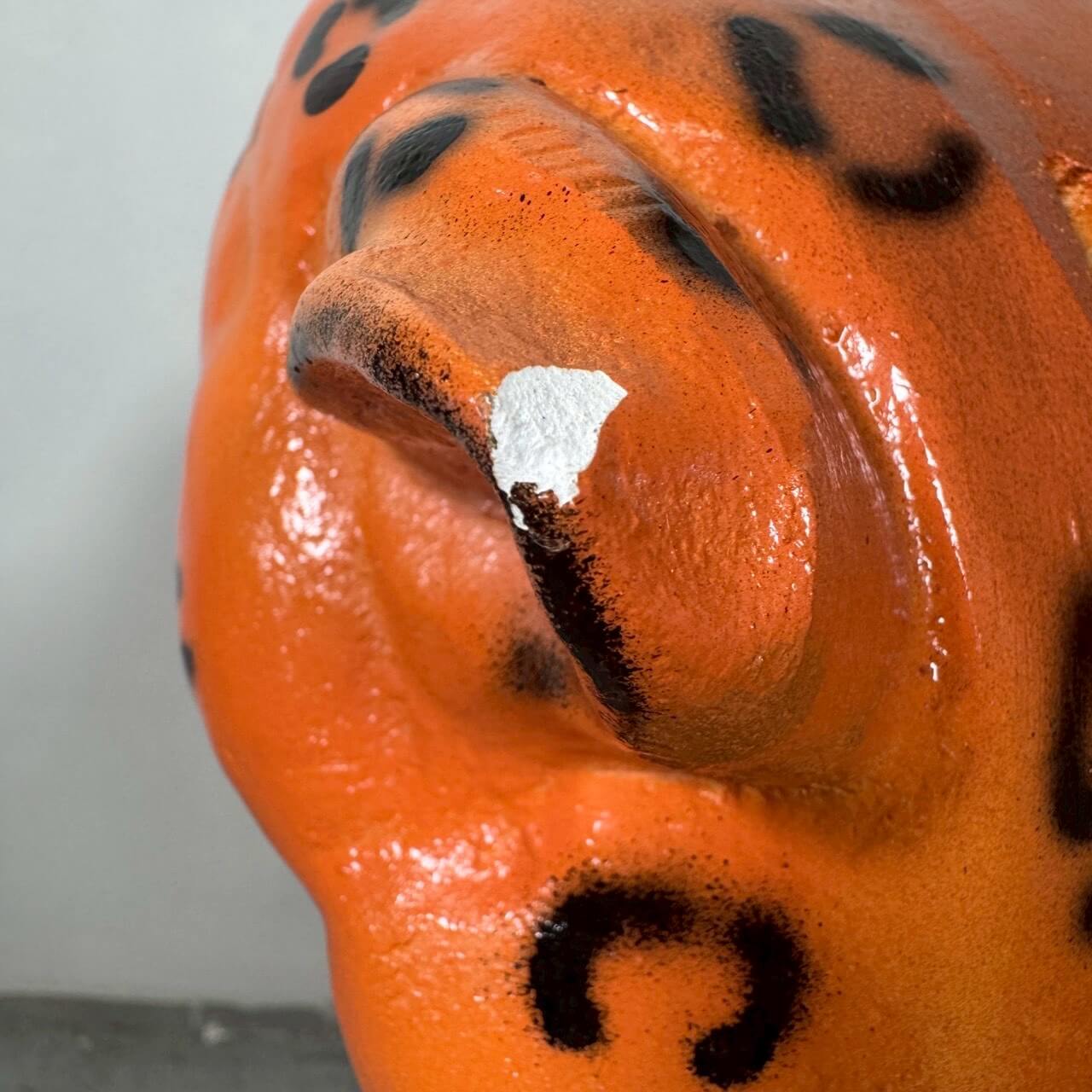 #2389【2000年代】Leopard／ヒョウ オブジェ メキシコ製