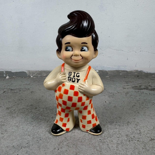 #2140【1973年】ビンテージ BIG BOY（ビッグボーイ） 貯金箱 ソフビ / フィギュア アメリカ