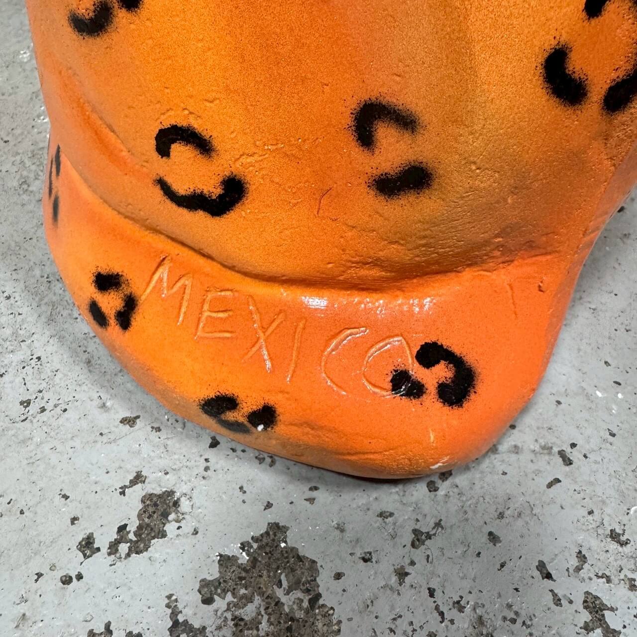 #2389【2000年代】Leopard／ヒョウ オブジェ メキシコ製