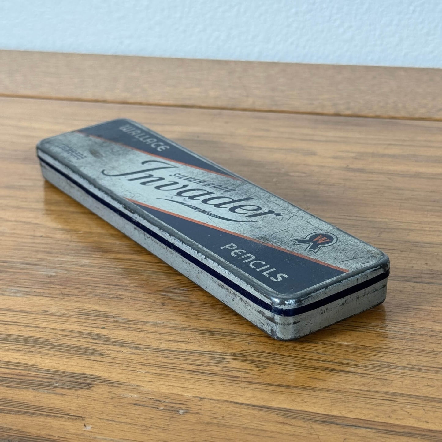 #2051【1950年代】ビンテージ Wallace “Invader” ペンケース / 筆箱 文房具 アメリカ
