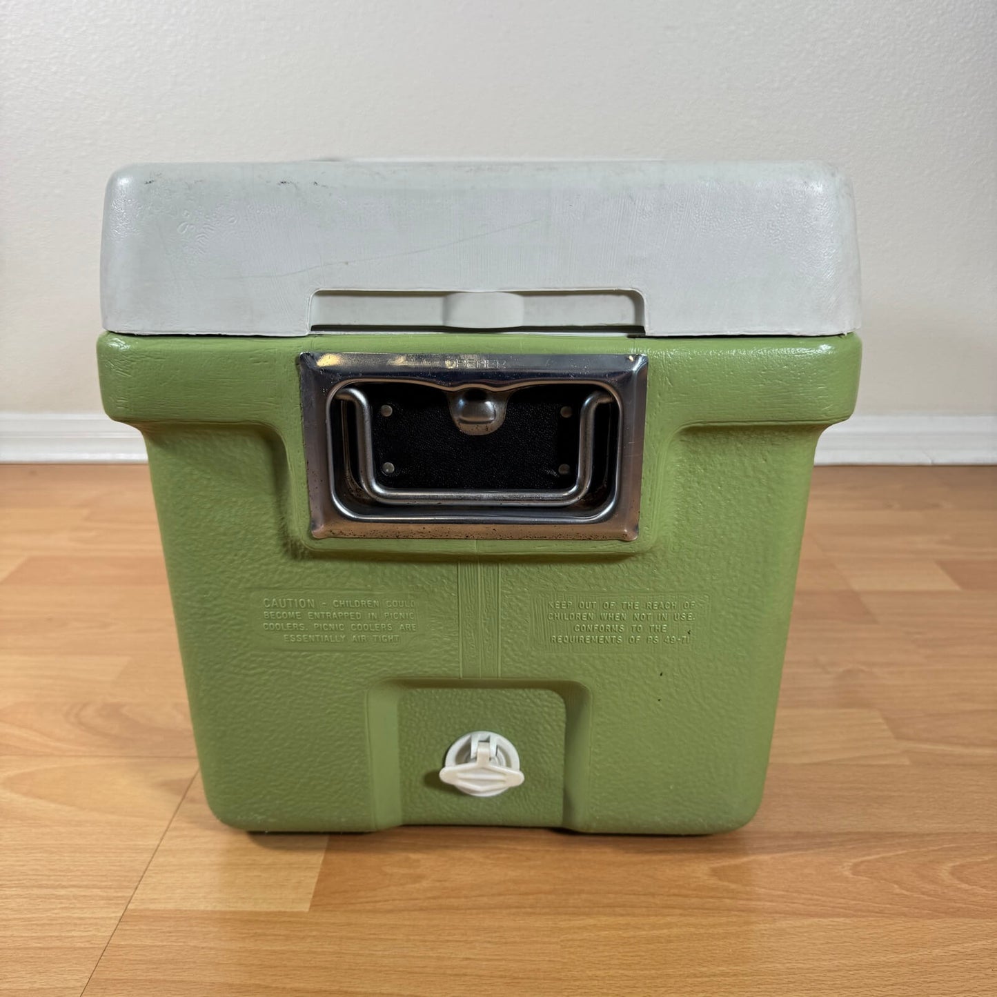 #2124【1973年10月製】ビンテージ Coleman（コールマン） クーラーボックス / キャンプ アメリカ