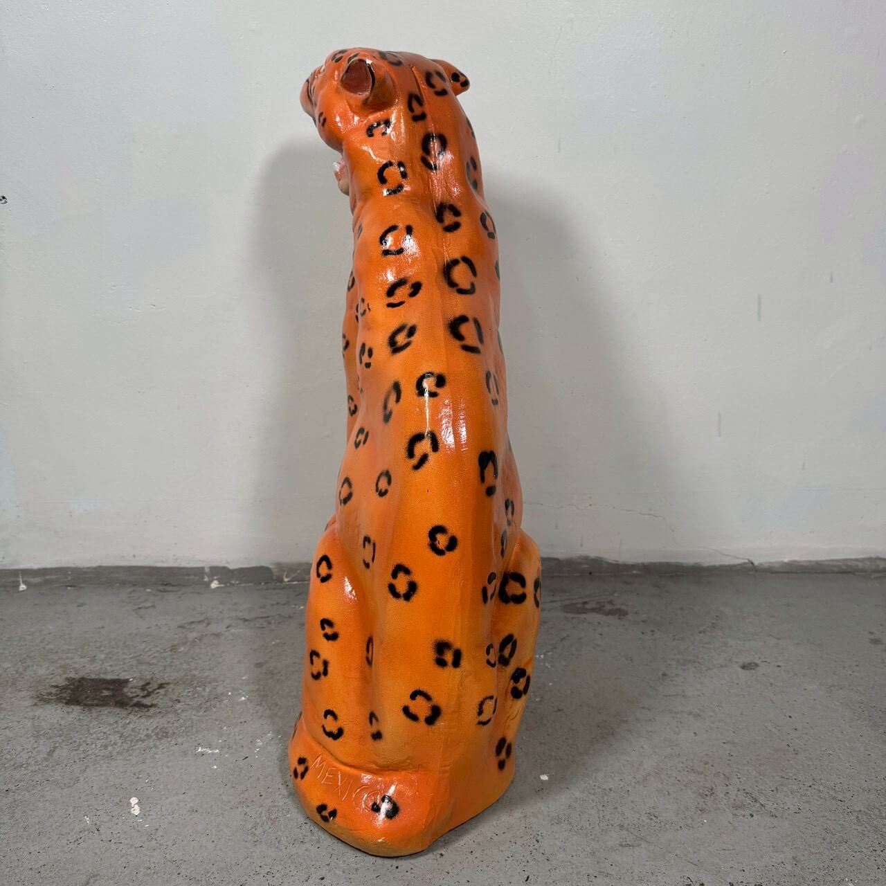 #2389【2000年代】Leopard／ヒョウ オブジェ メキシコ製