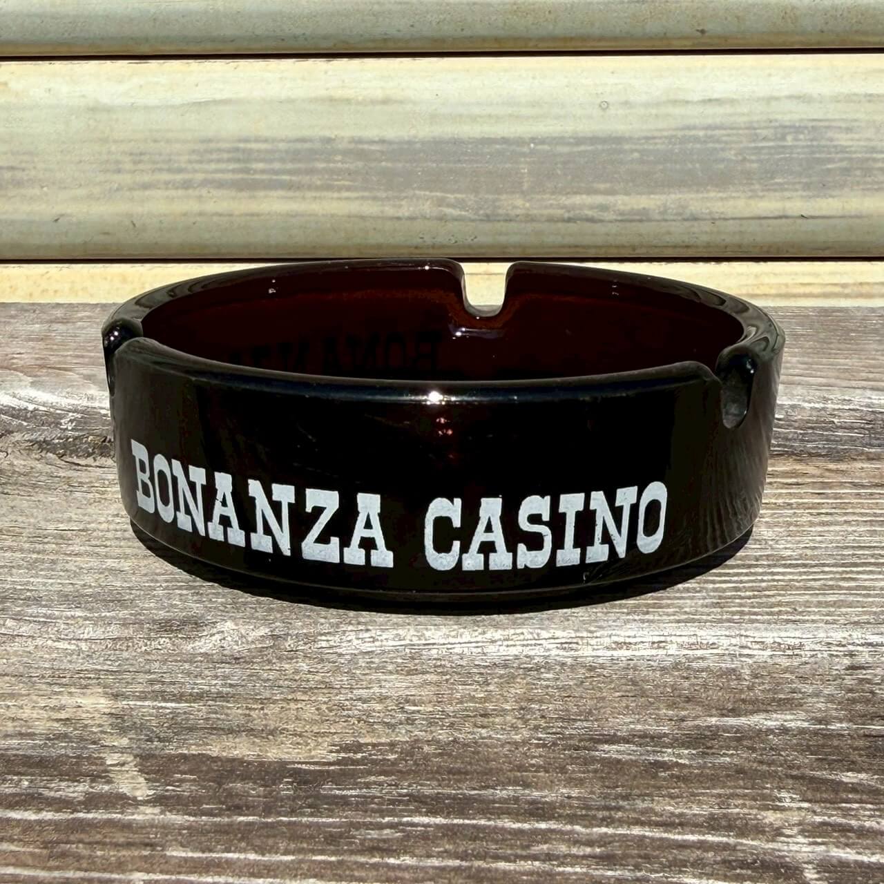 【ビンテージ】灰皿 ガラス アッシュトレイ アメリカン雑貨 店舗什器 トレイ レトロ #1611-48