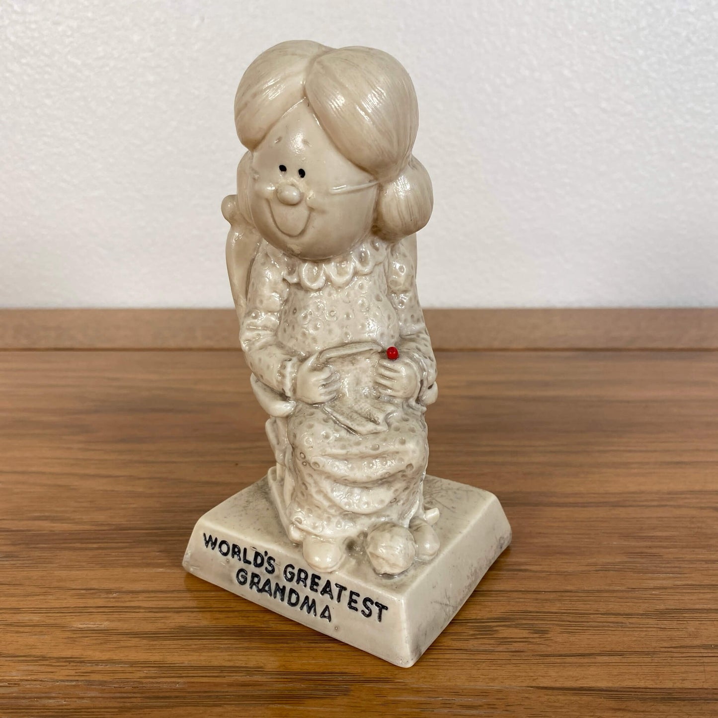 #485 【1970年代】ビンテージ R.&W. BERRIES社製 メッセージドール / フィギュア インテリア アメリカ