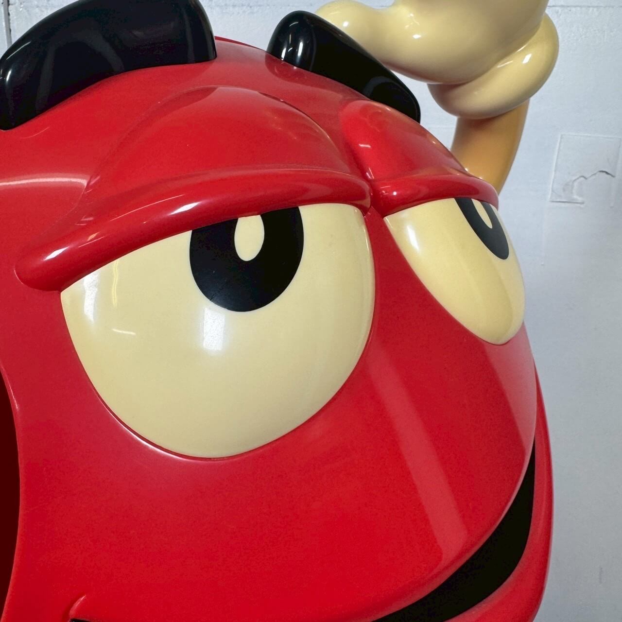 【2000年代】M&M's レッド 大型 ディスプレイスタンド アメリカン雑貨 フィギュア 置物 #2426