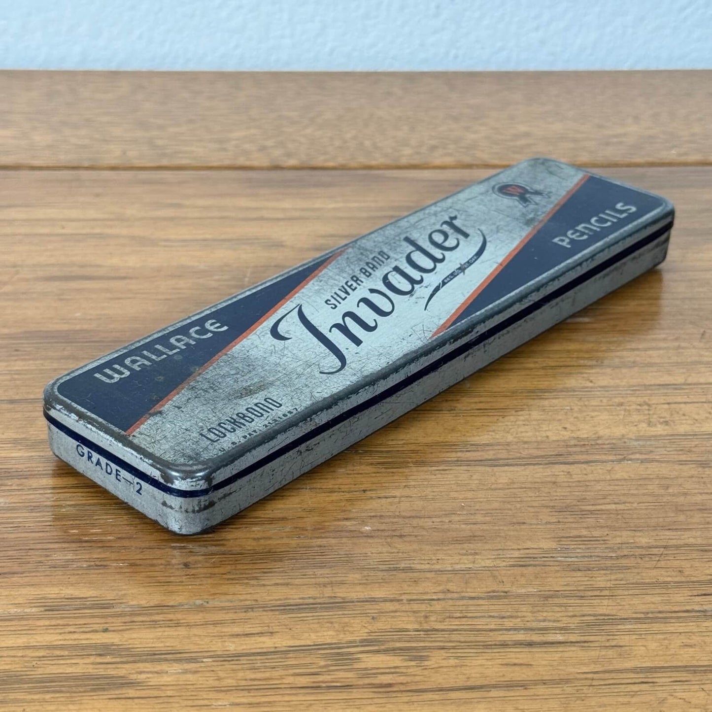 #2051【1950年代】ビンテージ Wallace “Invader” ペンケース / 筆箱 文房具 アメリカ