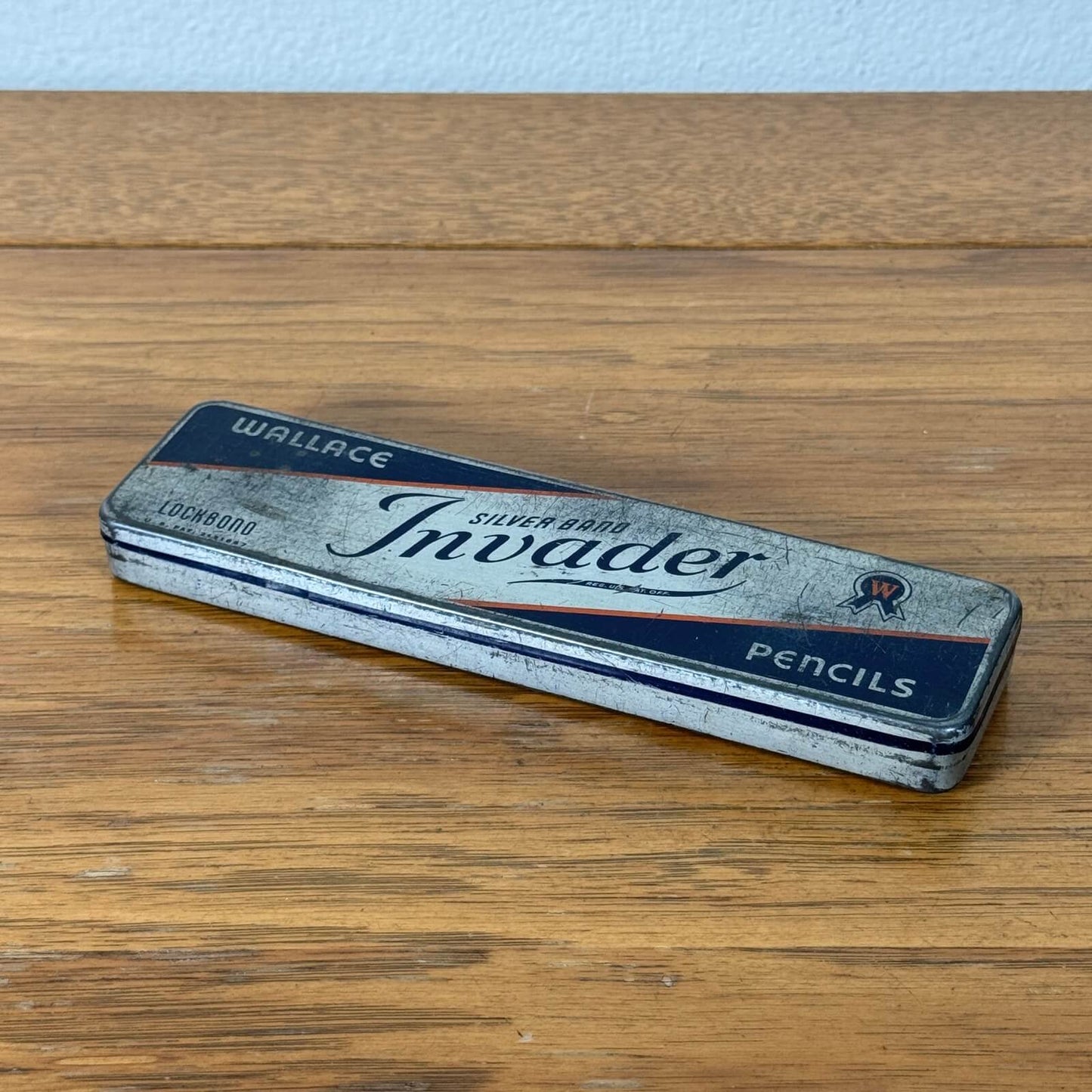 #2051【1950年代】ビンテージ Wallace “Invader” ペンケース / 筆箱 文房具 アメリカ