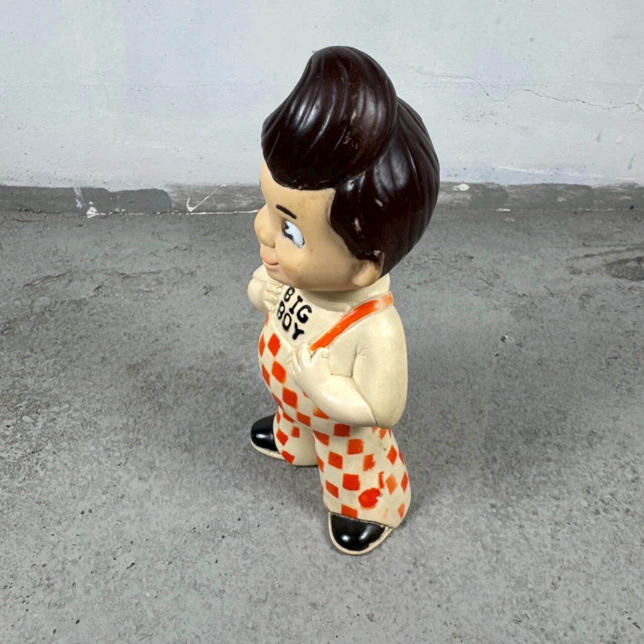 #2140【1973年】ビンテージ BIG BOY（ビッグボーイ） 貯金箱 ソフビ / フィギュア アメリカ