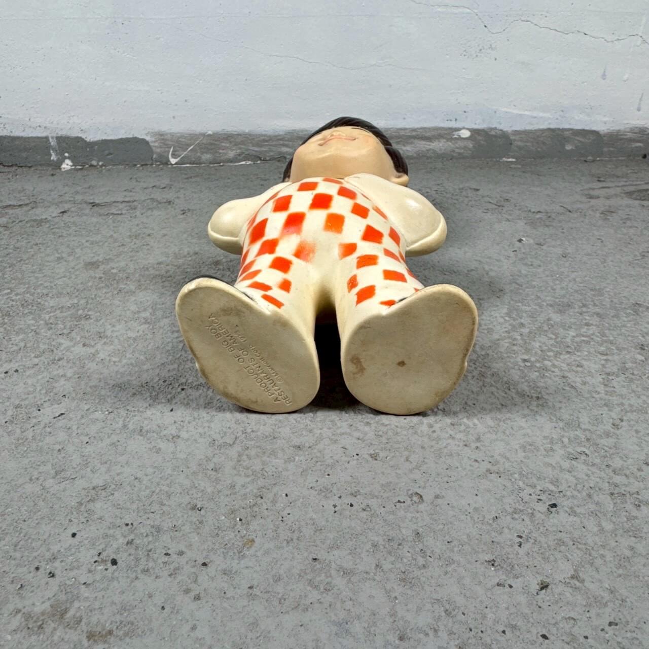 #2140【1973年】ビンテージ BIG BOY（ビッグボーイ） 貯金箱 ソフビ / フィギュア アメリカ