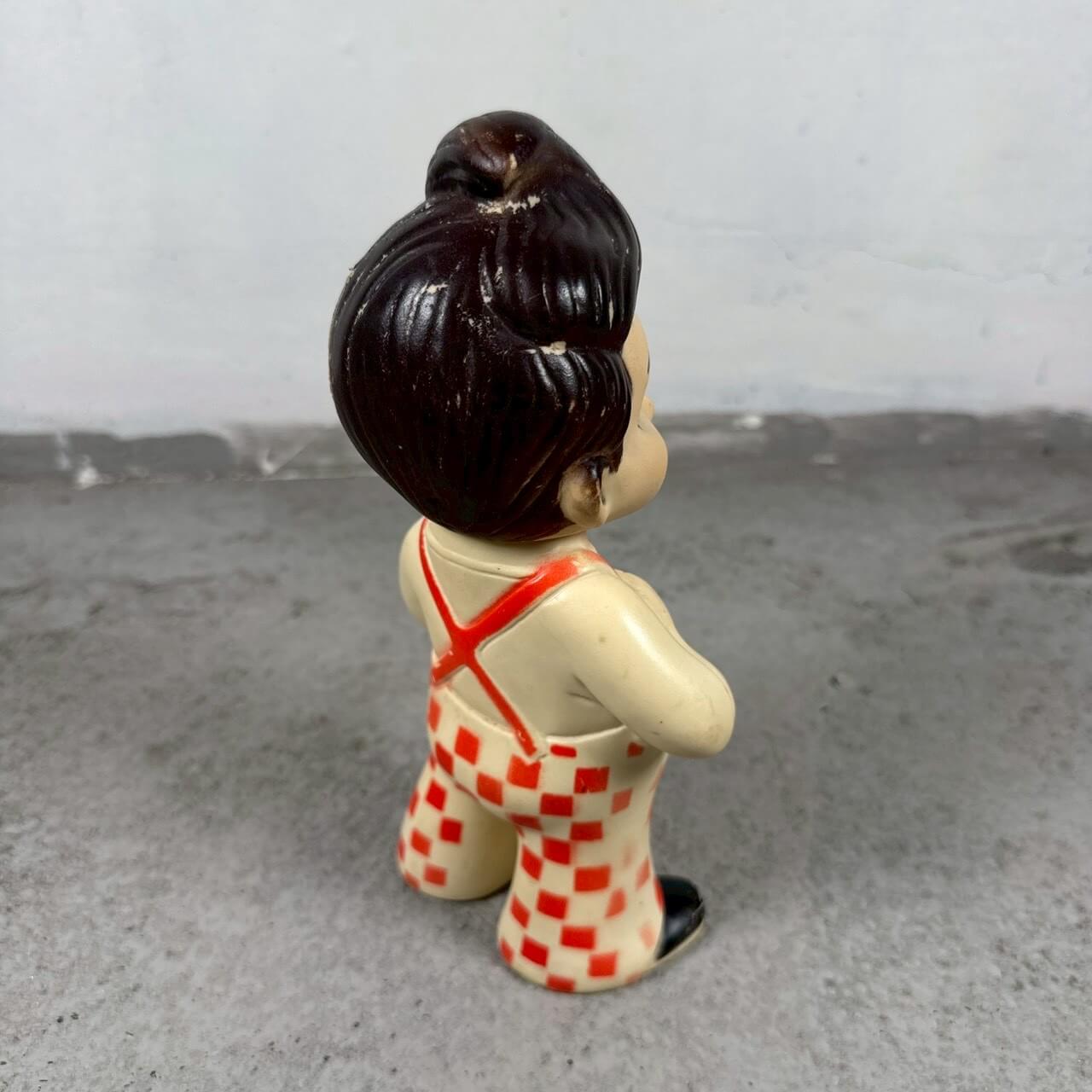 #2139【1973年】ビンテージ BIG BOY（ビッグボーイ） 貯金箱 ソフビ / フィギュア アメリカ