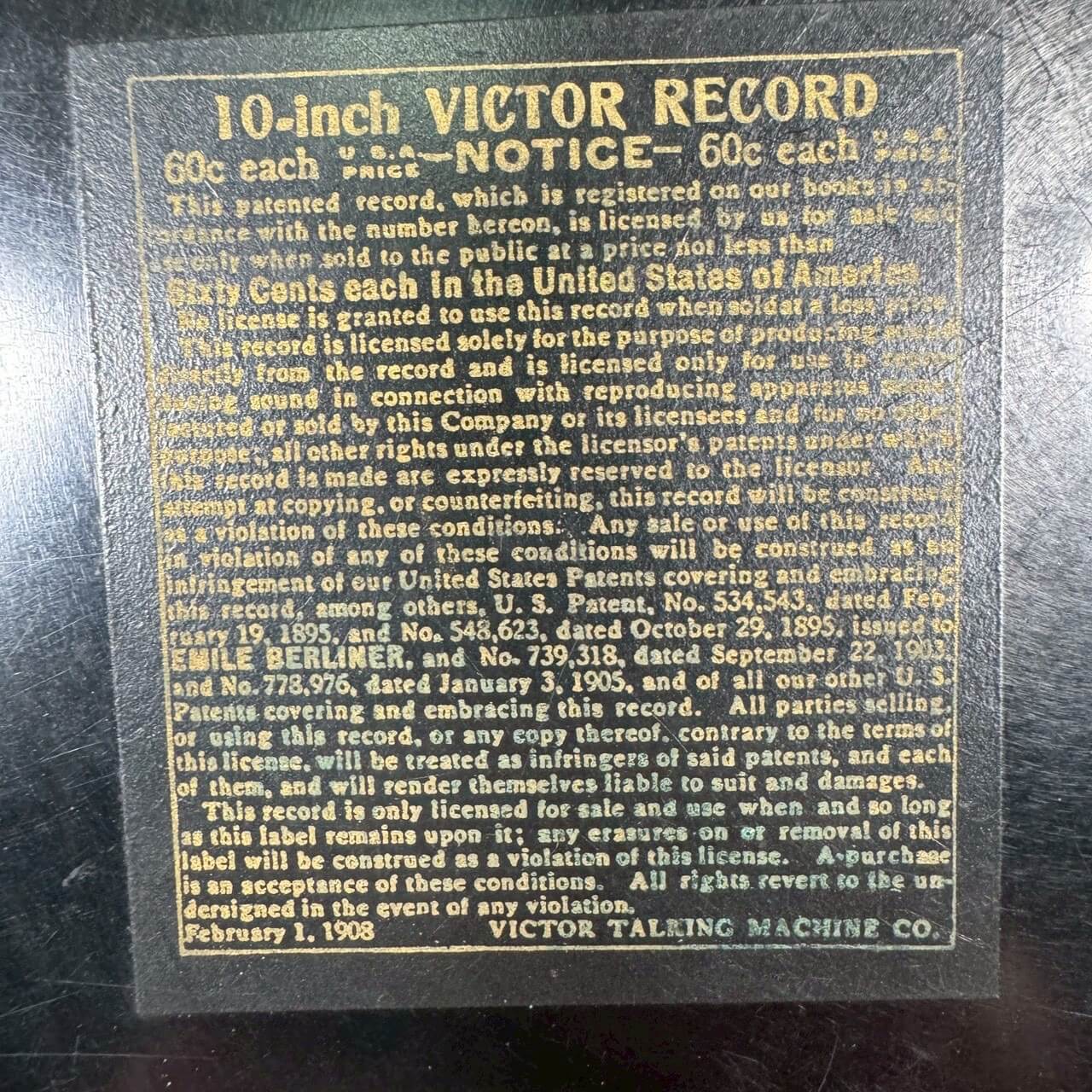 #2343【1970年代】ビンテージ Nipper “His Master’s Voice” レコードスタンド / ディスプレイオブジェ アメリカ