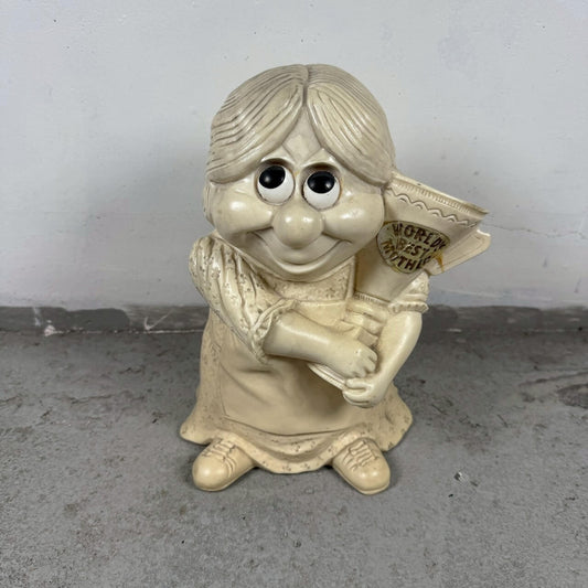 #2162【1970年代】ビンテージ R&W BERRIES社製 ビックサイズ メッセージドール / フィギュア アメリカ