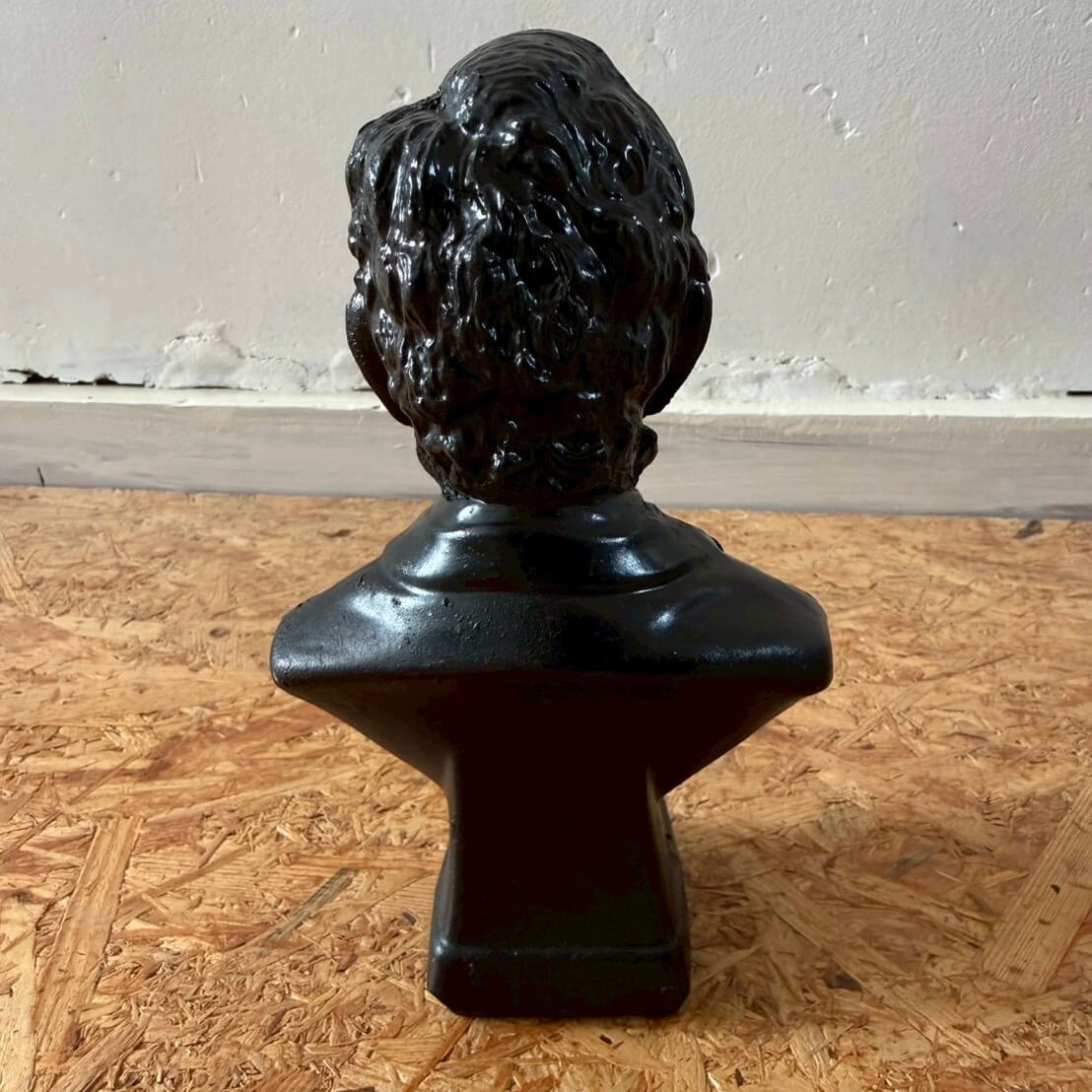#2294【1970-80年代】ビンテージ エイブラハム・リンカーン 石炭彫刻 バスト像 / West Virginia ハンドクラフト