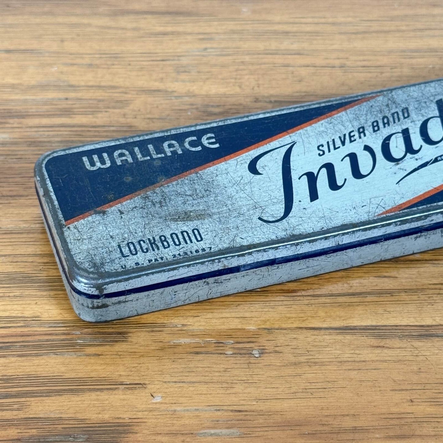 #2051【1950年代】ビンテージ Wallace “Invader” ペンケース / 筆箱 文房具 アメリカ