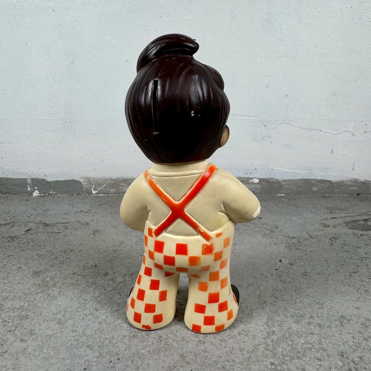 #2140【1973年】ビンテージ BIG BOY（ビッグボーイ） 貯金箱 ソフビ / フィギュア アメリカ