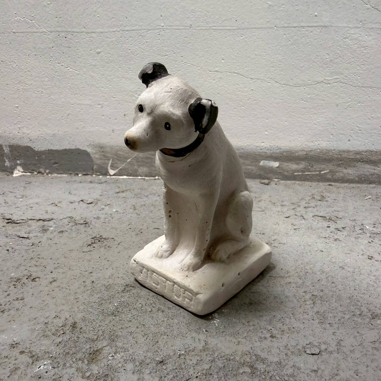 ビンテージ RCA Victor ビクター犬 ニッパー フィギュア ミニオブジェ アメリカ #2393